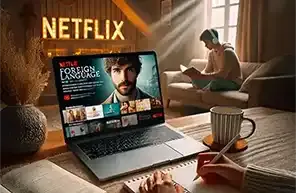 Sprachen lernen mit Netflix & Co